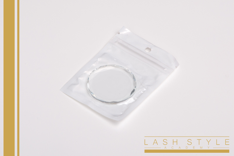jade stein clear - lash products - lash art - wimpern produkt - wimpernverlangerung - lash Átlátszó üveg kristály - Image 1