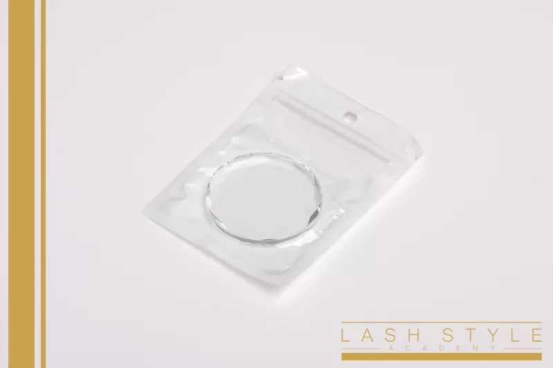 jade stein clear - lash products - lash art - wimpern produkt - wimpernverlangerung - lash Átlátszó üveg kristály - Image 1