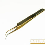 Hajlított szempilla csipeszek