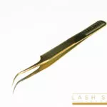 Hajlított szempilla csipeszek