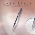 65° szempilla csipesz