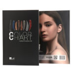 Szemöldök festék színpaletta és arányok.